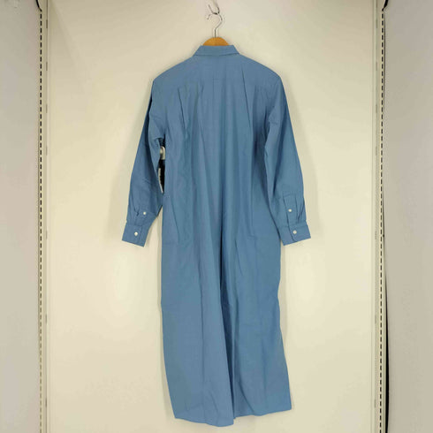 オーラリー AURALEE 23AW  WASHED FINX TWILL ONE-PIECE ウォッシュド フィンクス ツイル ワンピース レディース JPN:0